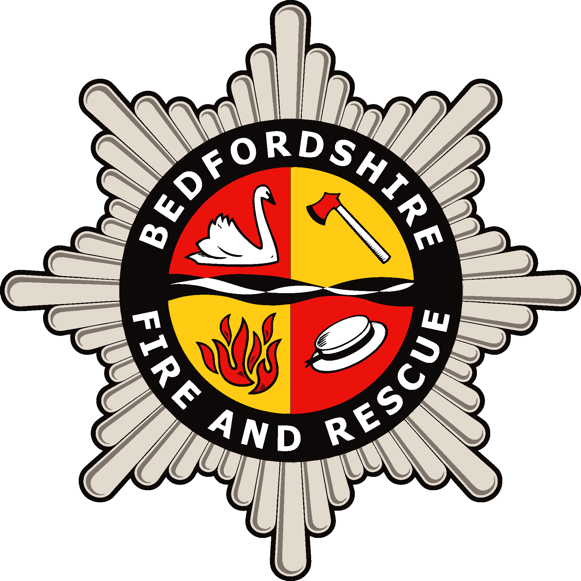 Bedfordshire Fire And Rescue Logo Vector Logo